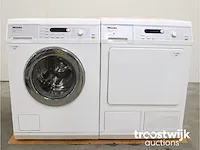 V 5868 softcare system wasmachine & miele t 8847 wp softcare system ecocomfort droger - afbeelding 1 van  8