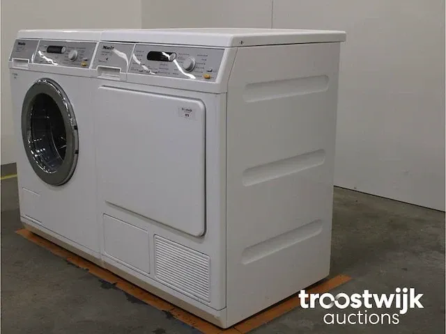 V 5868 softcare system wasmachine & miele t 8847 wp softcare system ecocomfort droger - afbeelding 7 van  8