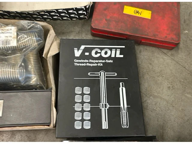 V-coil schroefdraad reparatie kit - afbeelding 4 van  9