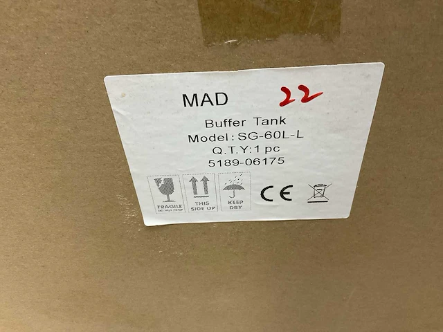 V-hc electric sg 60l warmtepompboiler - afbeelding 6 van  6