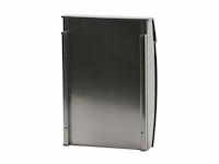 V-part rvs brievenbus 15x32,5x48,5 cm - afbeelding 4 van  4