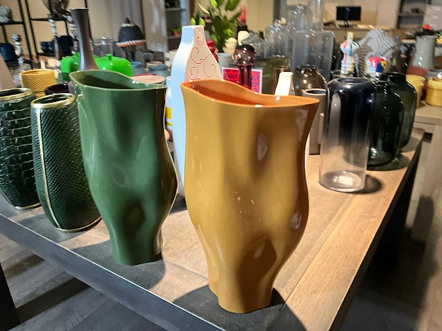 Vaas 2 kleuren (2x) - afbeelding 3 van  4