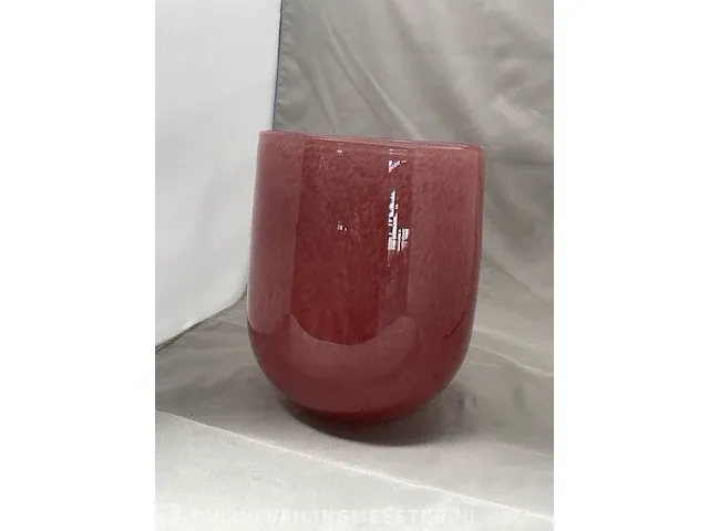 Vaas h24/d18cm dutz, barrel md3, cranberry - afbeelding 1 van  4
