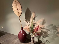 Vaas met decoratie (2x) - afbeelding 2 van  6