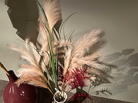 Vaas met decoratie (2x) - afbeelding 4 van  6