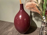Vaas met decoratie (2x) - afbeelding 5 van  6