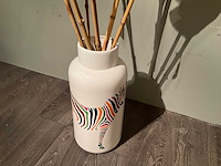 Vaas met decoratie - afbeelding 4 van  4