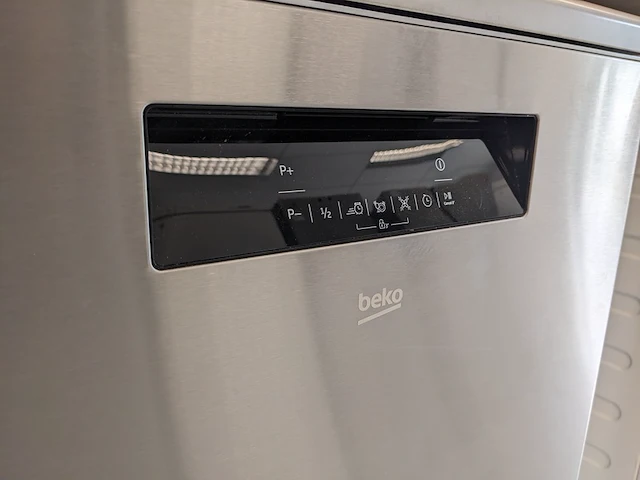 Vaatwasser, beko, dfn38530x, grijs / chroom - afbeelding 2 van  7