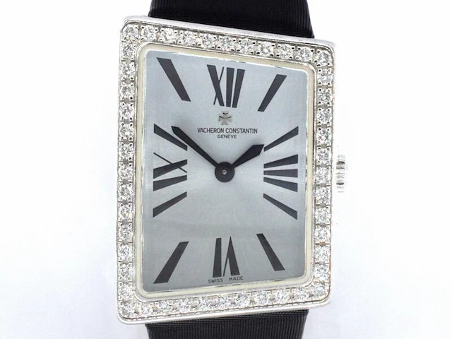 Vacheron constantin - 1972 assymetrisch horloge met diamanten - afbeelding 1 van  11