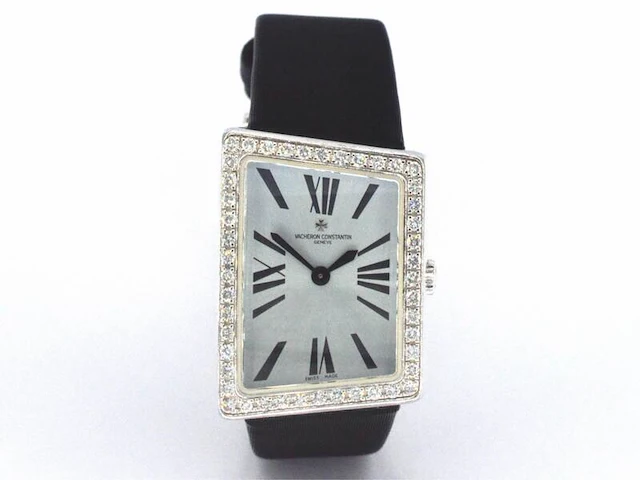 Vacheron constantin - 1972 assymetrisch horloge met diamanten - afbeelding 4 van  11