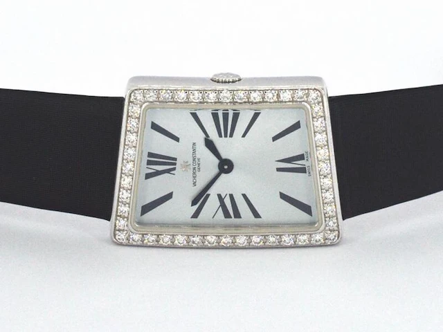 Vacheron constantin - 1972 assymetrisch horloge met diamanten - afbeelding 7 van  11