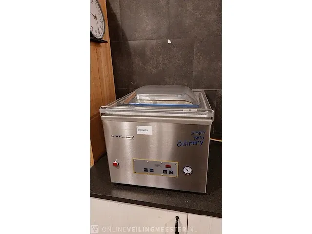 Vacumeermachine curinary simply twin, atm19002, bouwjaar 2019 - afbeelding 1 van  9