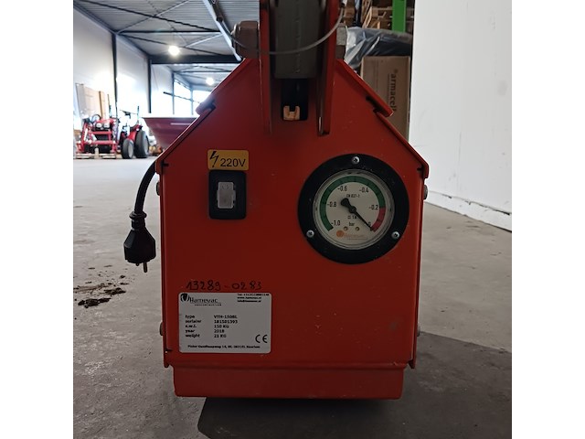 Vacuüm hijsunit 150kg 230v hamevac, vth-150-bl, bouwjaar 2018 - afbeelding 8 van  10