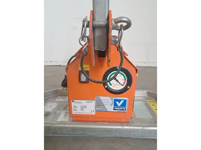 Vacuüm hijsunit 150kg 230v hamevac, vth-150-bl, bouwjaar 2019 - afbeelding 5 van  6