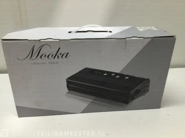 Vacuüm sealer mooka, sha1202, zwart - afbeelding 1 van  3