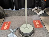 Vacuüm tegelzuiger met afrijmaatje 30cm o.a. labora - afbeelding 1 van  4