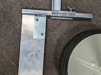 Vacuüm tegelzuiger met afrijmaatje 30cm o.a. labora - afbeelding 2 van  4