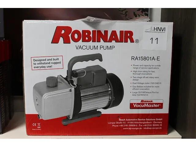 Vacuumpomp robinair ra15801a-e. - afbeelding 1 van  7