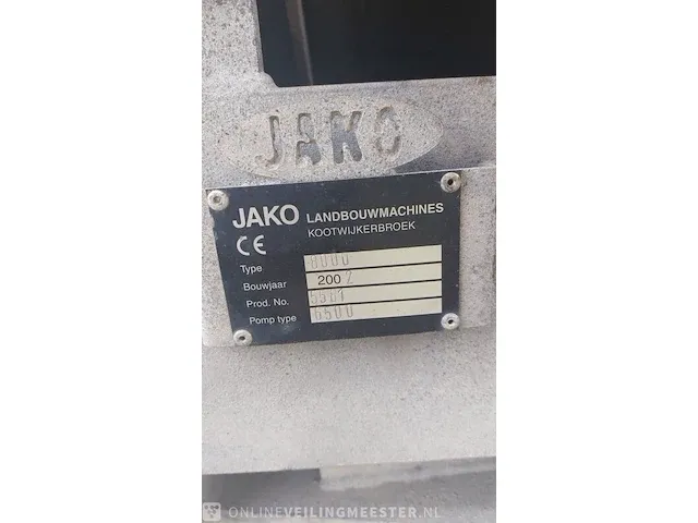 Vacuumtank jako, bouwjaar 2002 - afbeelding 51 van  55