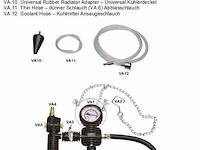Vacuümtester / remontluchter 3 tot 95 bar 21-delig - afbeelding 2 van  5