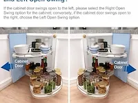 Vadania linksdraaiende uittrekbare organizer - afbeelding 1 van  5