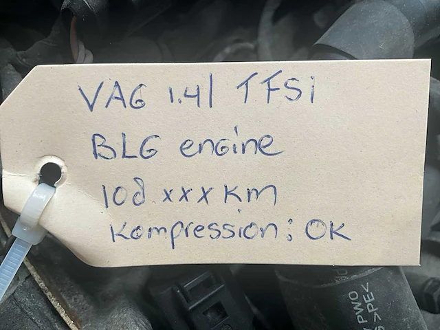 Vag 1.4l tfsi blg automotor - afbeelding 6 van  6