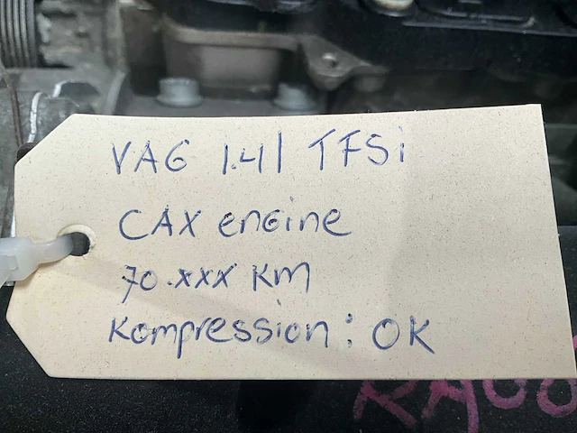 Vag 1.4l tfsi cax automotor - afbeelding 5 van  5