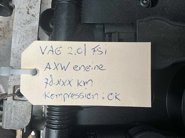 Vag 2.0l fsi axw automotor - afbeelding 4 van  4