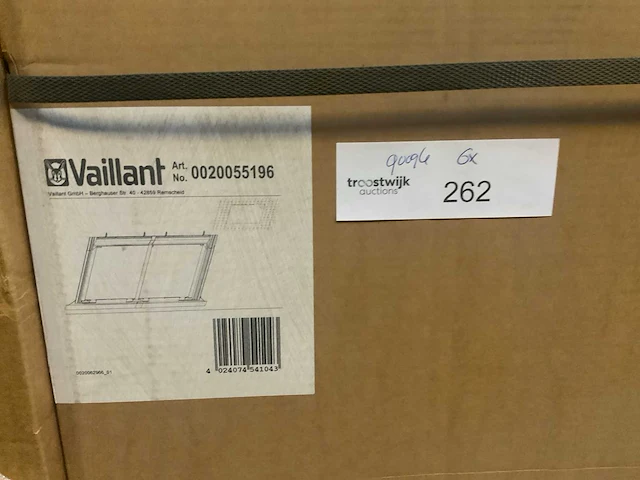 Vaillant 0020055196 montage set voor 2 verticale collectoren (6x) - afbeelding 5 van  5