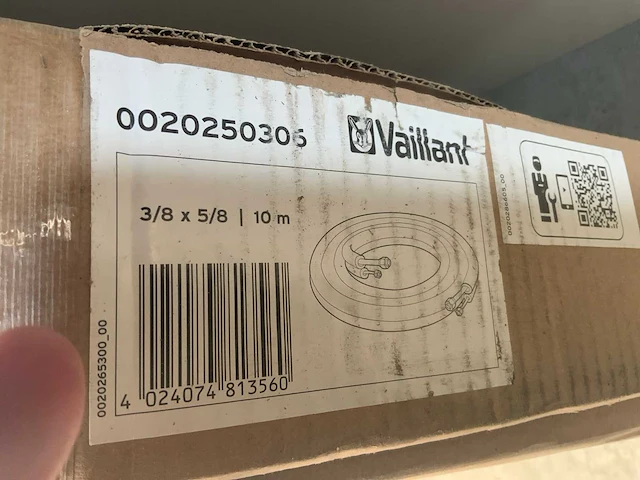 Vaillant 3/8x5/8 10 meter geïsoleerd koperbuis - afbeelding 3 van  3