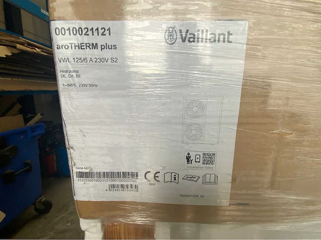 Vaillant arotherm plus vwl 125/6 a warmtepomp - afbeelding 6 van  9