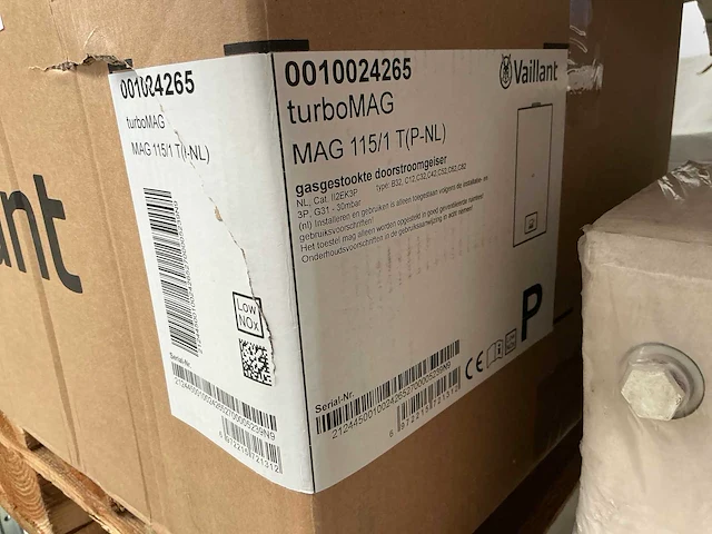 Vaillant turbomag 115/1 t gasgestookte geiser - afbeelding 3 van  3