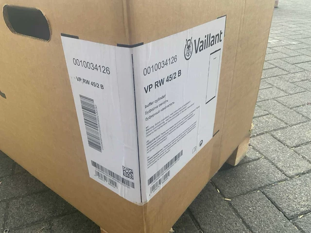 Vaillant vp rw 45/2 b buffervat - afbeelding 3 van  5