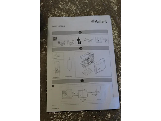 Vaillant vulstation - afbeelding 2 van  4