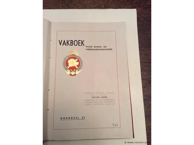 Vakboeken beenhouwers - afbeelding 5 van  7