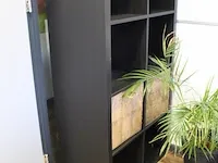 Vakkenkast ikea 79x39x143cm. exclusief inhoud - afbeelding 2 van  2