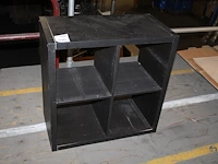 Vakkenkast ikea. afmeting 76 cm x 39 cm x 76 cm - afbeelding 1 van  1