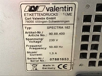 Valentin spectra 162 labelprinters (3x) - afbeelding 4 van  12