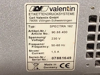 Valentin spectra 162 labelprinters (3x) - afbeelding 8 van  12