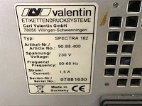 Valentin spectra 162 labelprinters (3x) - afbeelding 12 van  12
