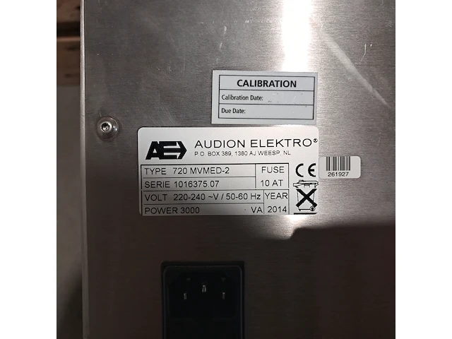 Valideerbare power sealer, audion, 720 mvmed-2, 2014 - afbeelding 10 van  14