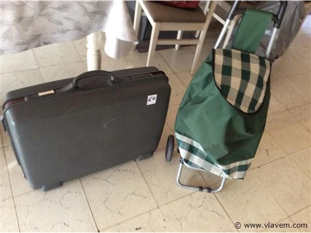 Valies + trolly - afbeelding 1 van  1