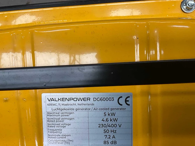 Valkenpower dg60003 stroomgenerator - afbeelding 6 van  6