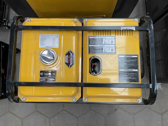 Valkenpower dg6000e stroomgenerator - afbeelding 7 van  9
