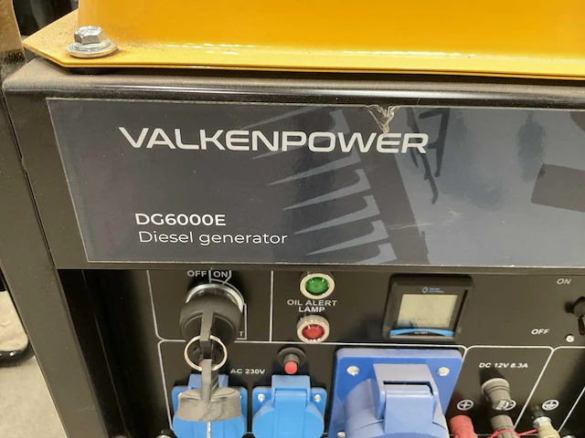 Valkenpower dg6000e stroomgenerator - afbeelding 9 van  9