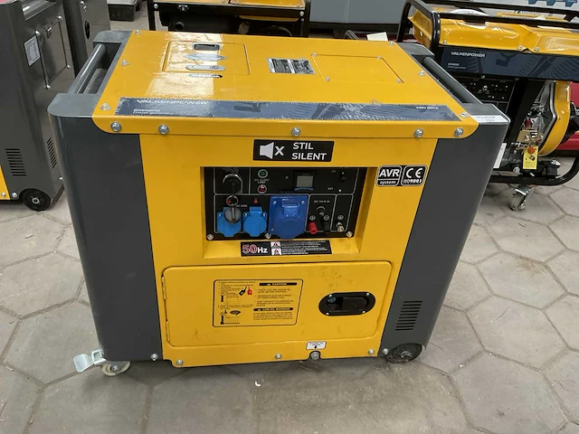 Valkenpower dg6500se stroomgenerator - afbeelding 2 van  9
