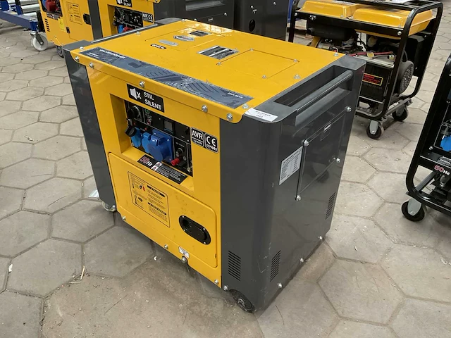 Valkenpower dg6500se stroomgenerator - afbeelding 3 van  9
