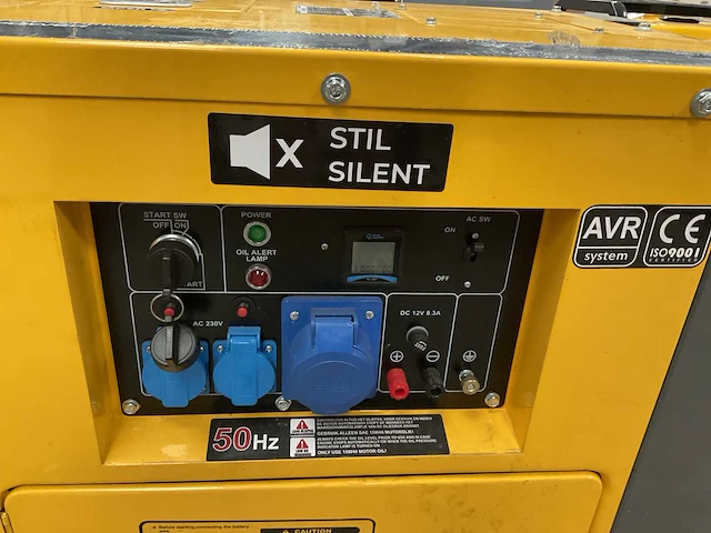 Valkenpower dg6500se stroomgenerator - afbeelding 7 van  9
