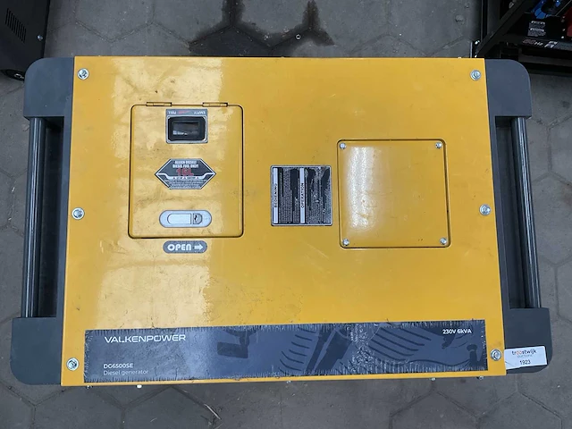 Valkenpower dg6500se stroomgenerator - afbeelding 6 van  9