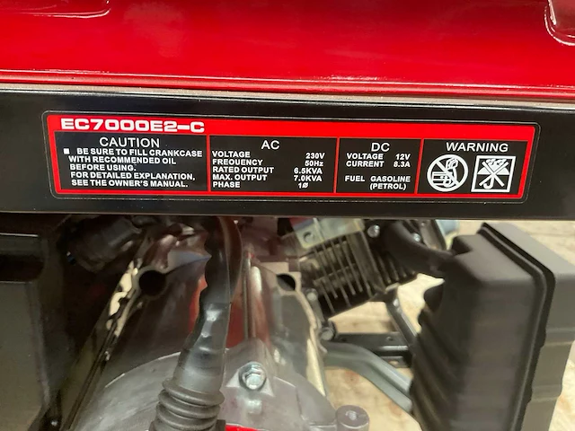 Valkenpower ec7000e2-c stroomgenerator - afbeelding 7 van  7